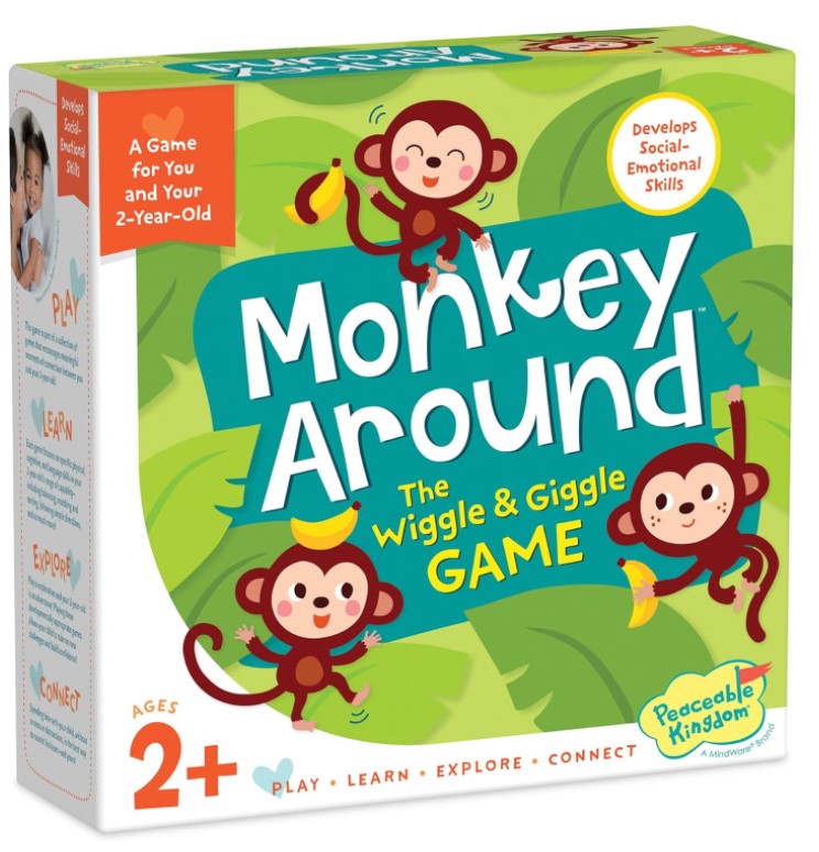 Monkey Around The Wiggle & Giggle Game [Peaceable Kingdom]