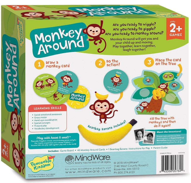 Monkey Around The Wiggle & Giggle Game [Peaceable Kingdom]
