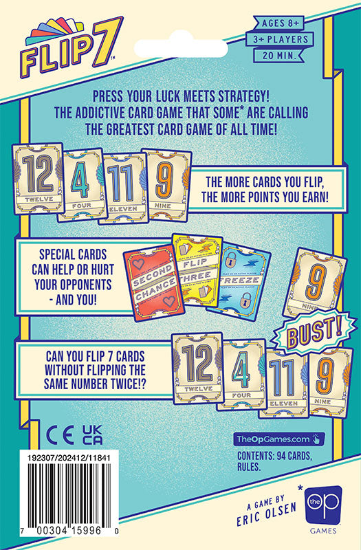 Flip 7 Card Game (Hangsell Edition)