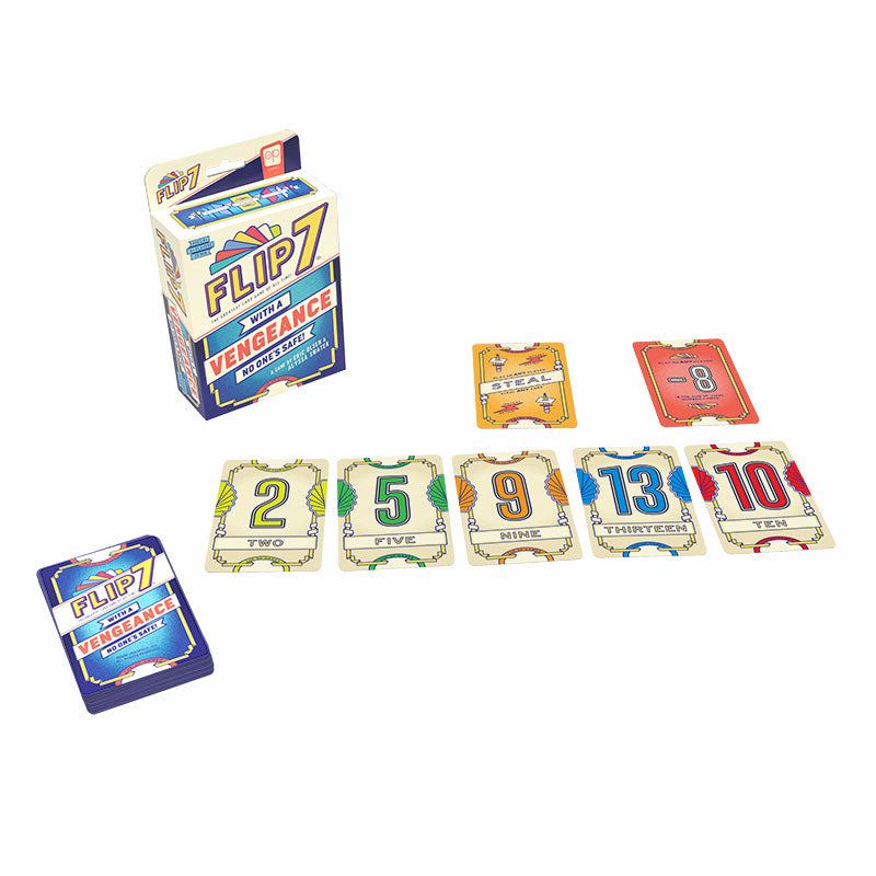 Flip 7: With A Vengeance Card Game