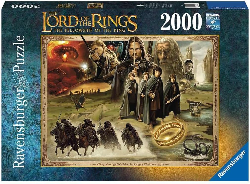 LOTR: The Fellowship of the Ring 2000pc (Ravensburger Puzzle)