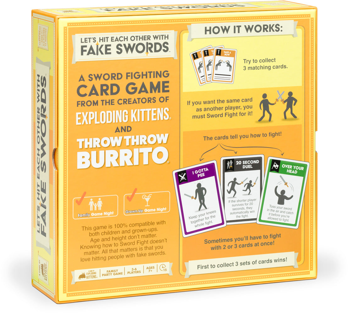 Let&#39;s Hit Each Other With Fake Swords