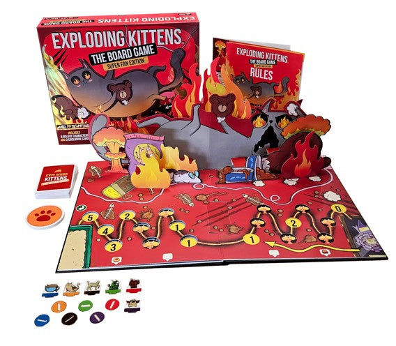 Exploding Kittens: The Board Game (Super Fan Edition) [By Exploding Kittens]
