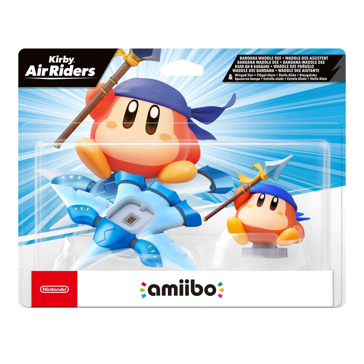 Nintendo amiibo - Bandana Waddle Dee & Winged Star (Kirby Air Riders)