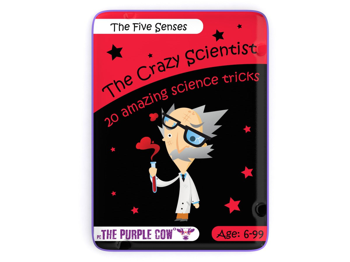 The Five Senses - The Crazy Scientist Science Tricks [The Purple Cow]