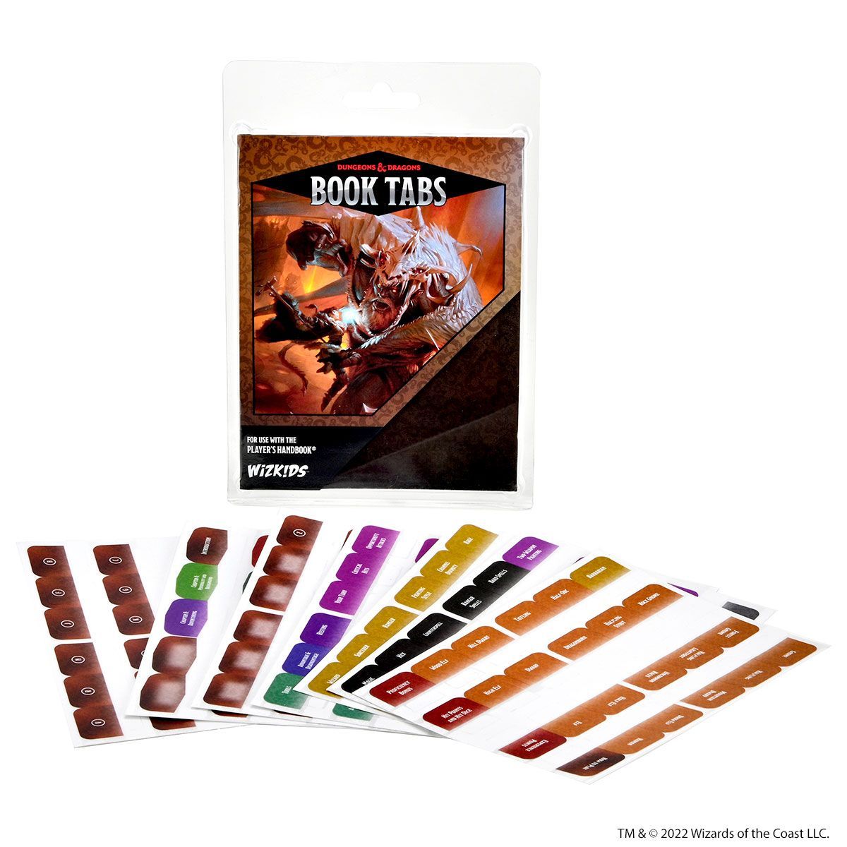 D&D Book Tabs - Players Handbook