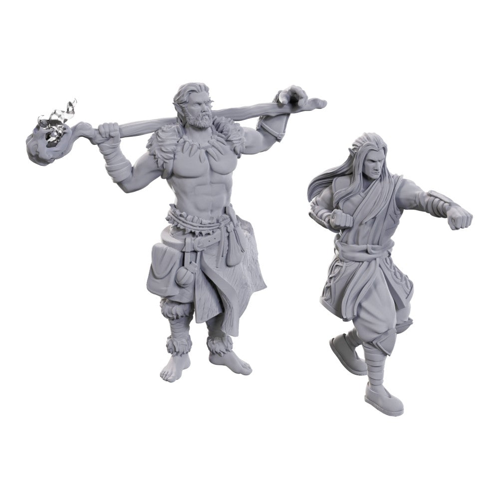 Archdruid & Martial Arts Adept [D&D Nolzur's Marvelous Unpainted Miniatures]