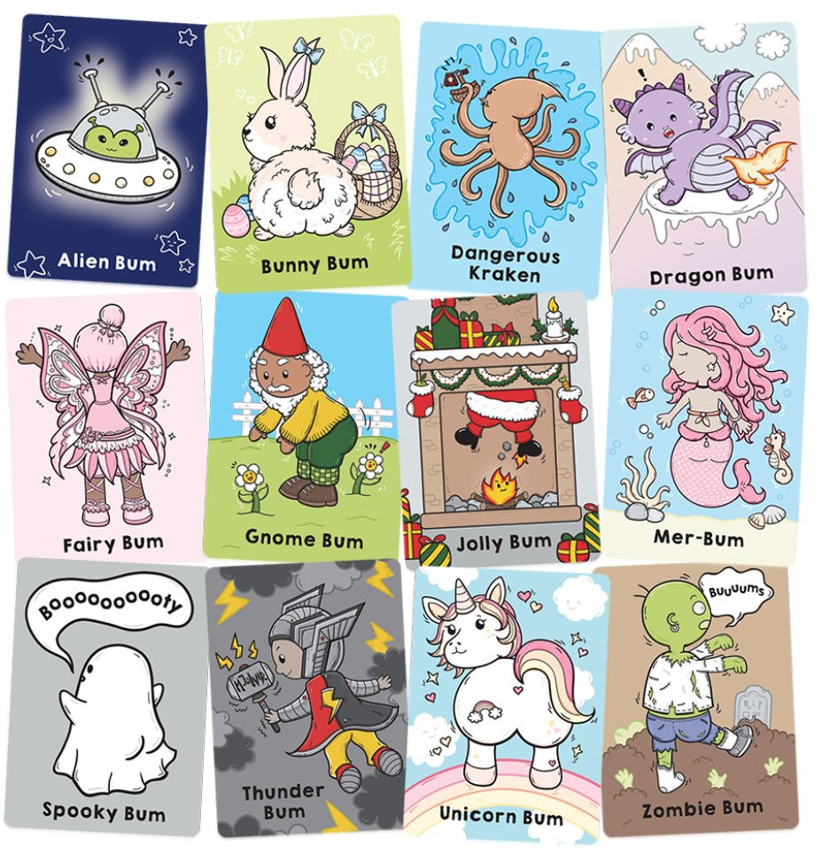 Go Bum Card Game - Magical & Mythical Bums