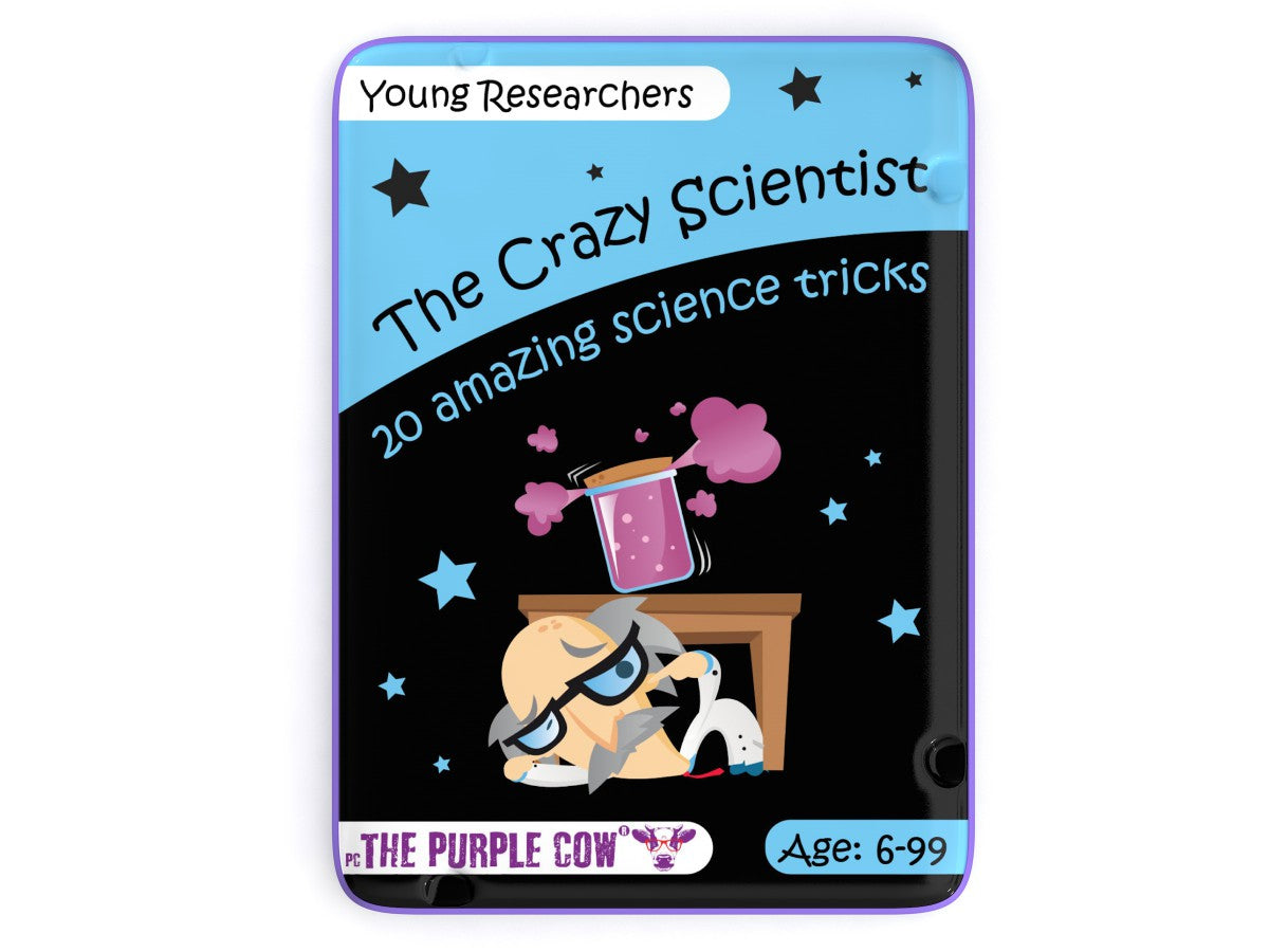 Young Researchers - The Crazy Scientist Science Tricks [The Purple Cow]