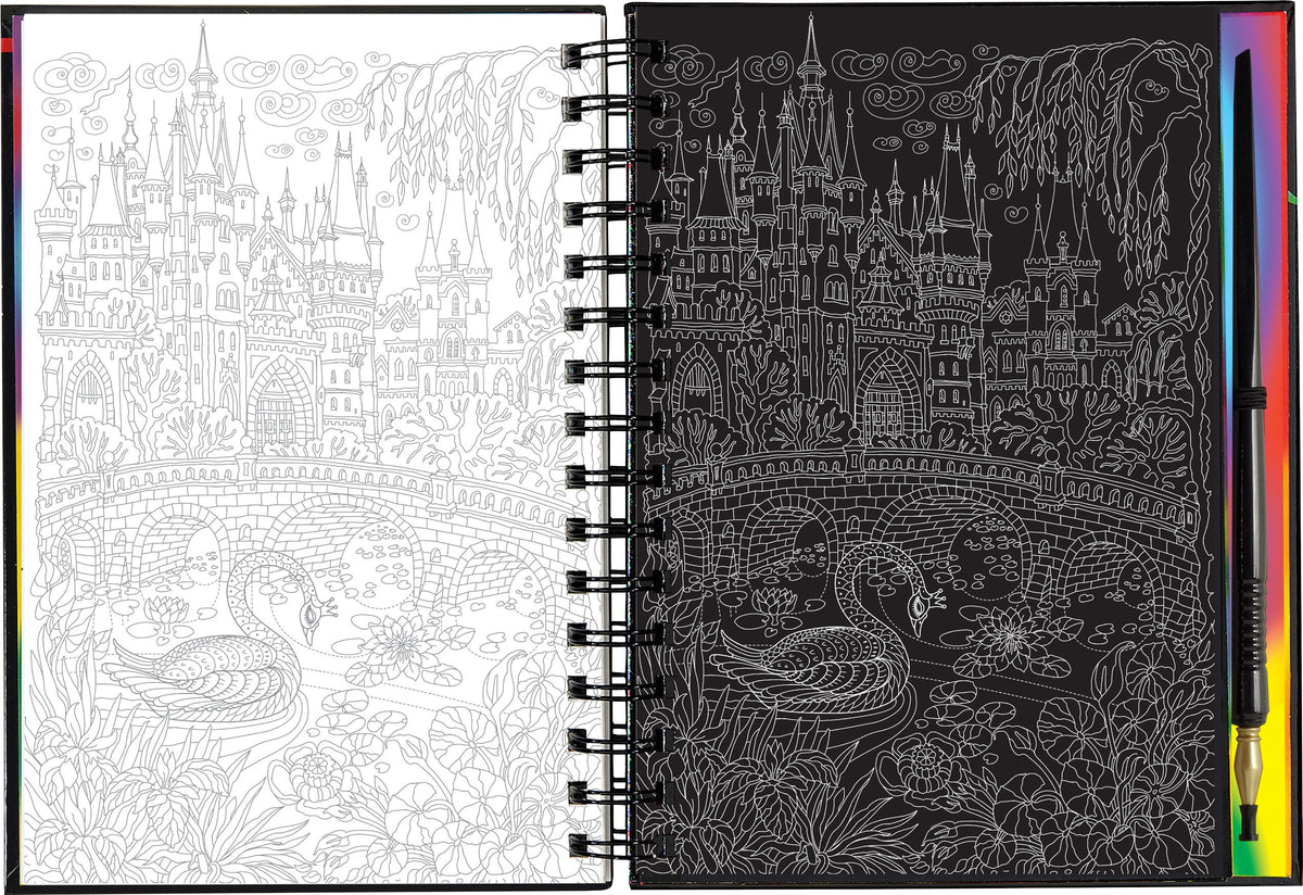 Extreme! Fantasy Art Scratch and Sketch [Peter Pauper Press]