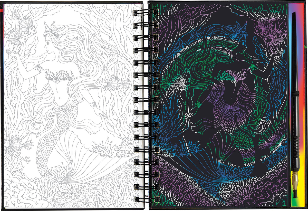 Extreme! Fantasy Art Scratch and Sketch [Peter Pauper Press]