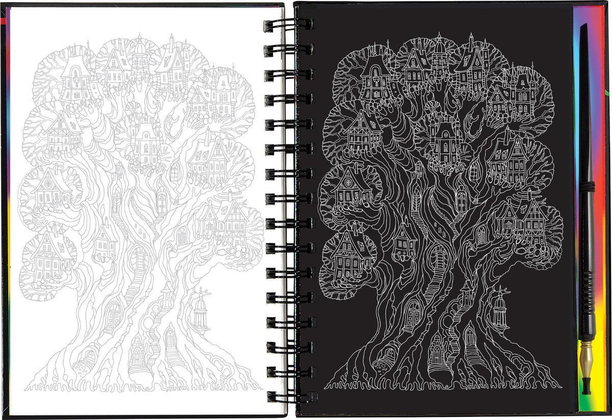 Extreme! Fantasy Art Scratch and Sketch [Peter Pauper Press]