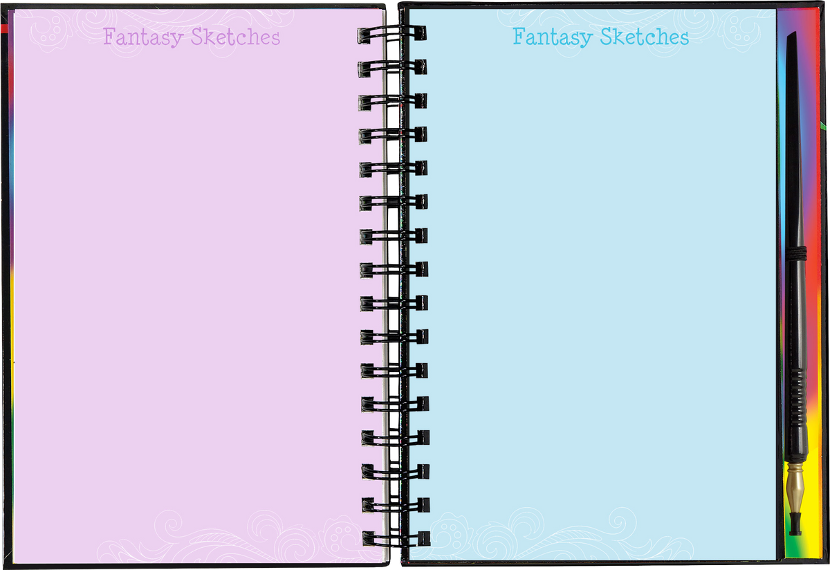 Extreme! Fantasy Art Scratch and Sketch [Peter Pauper Press]