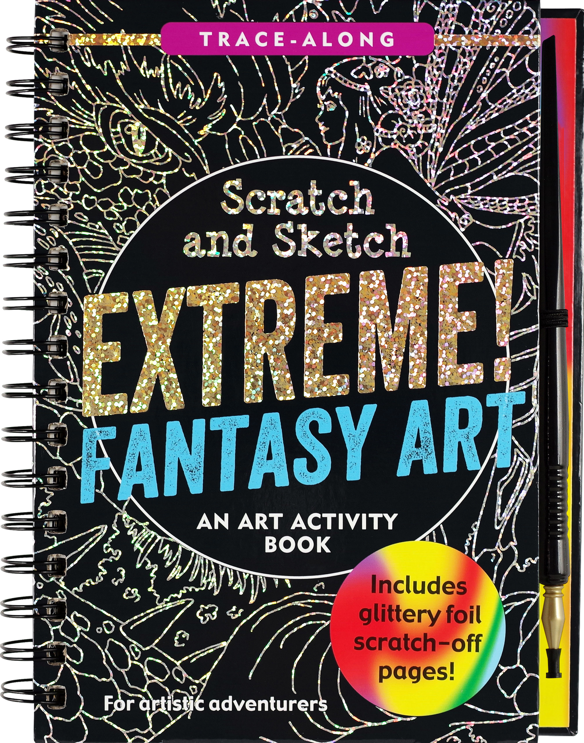Extreme! Fantasy Art Scratch and Sketch [Peter Pauper Press]