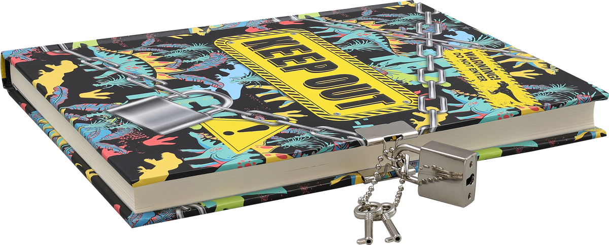 Keep Out! Locking Journal [Peter Pauper Press]
