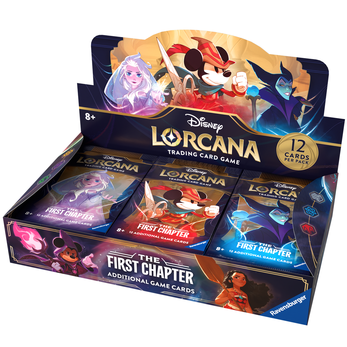 Disney Lorcana TCG: The First Chapter - Booster Box (24 Booster Packs)