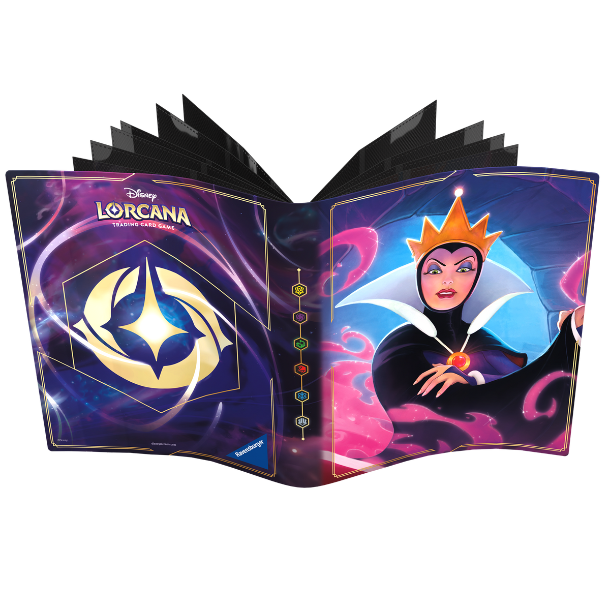 Disney Lorcana TCG: Lorebook Card Portfolio - Evil Queen