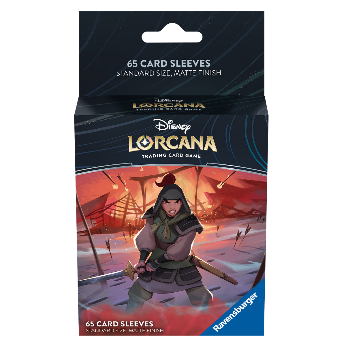 Disney Lorcana TCG: Rise of the Floodborn - Card Sleeves (Mulan)