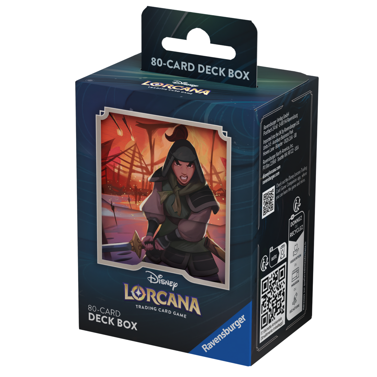 Disney Lorcana TCG: Rise of the Floodborn - Deck Box (Mulan)