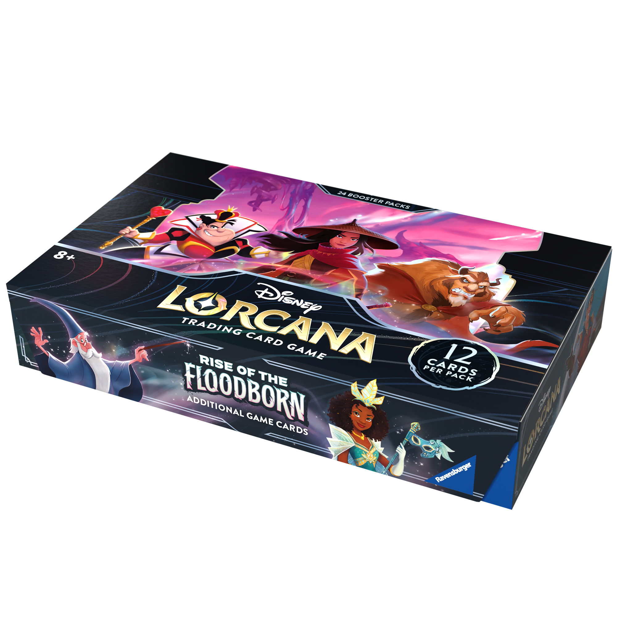 Disney Lorcana TCG: Rise of the Floodborn - Booster Box (24 Booster Pa - Goldfields Toys & Games Disney Lorcana TCG: Rise of the Floodborn - Booster Box (24 Booster Pa - Goldfields Toys & Games