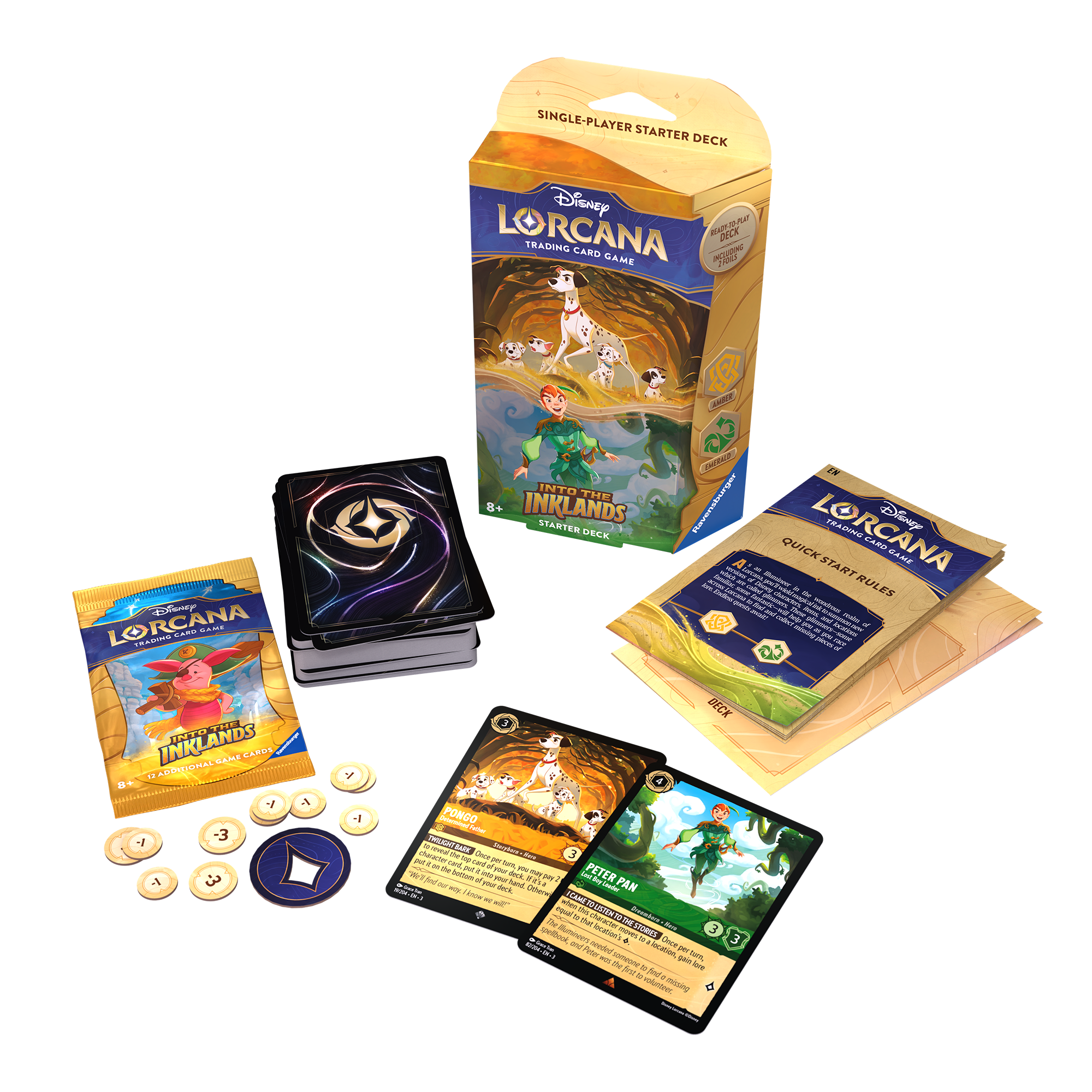 lorcana starter decks into the inklands card list Into the Inklands Starter Deck this is a good place to start. Disney Lorcana TCG: Into The
