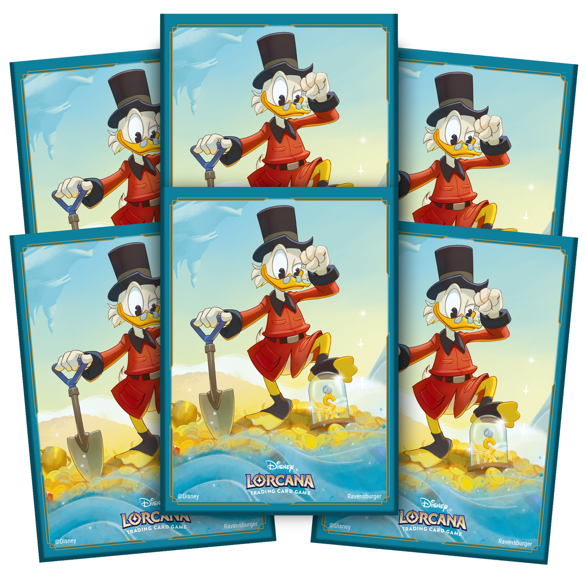 Disney Lorcana TCG: Into The Inklands - Card Sleeves (Scrooge)