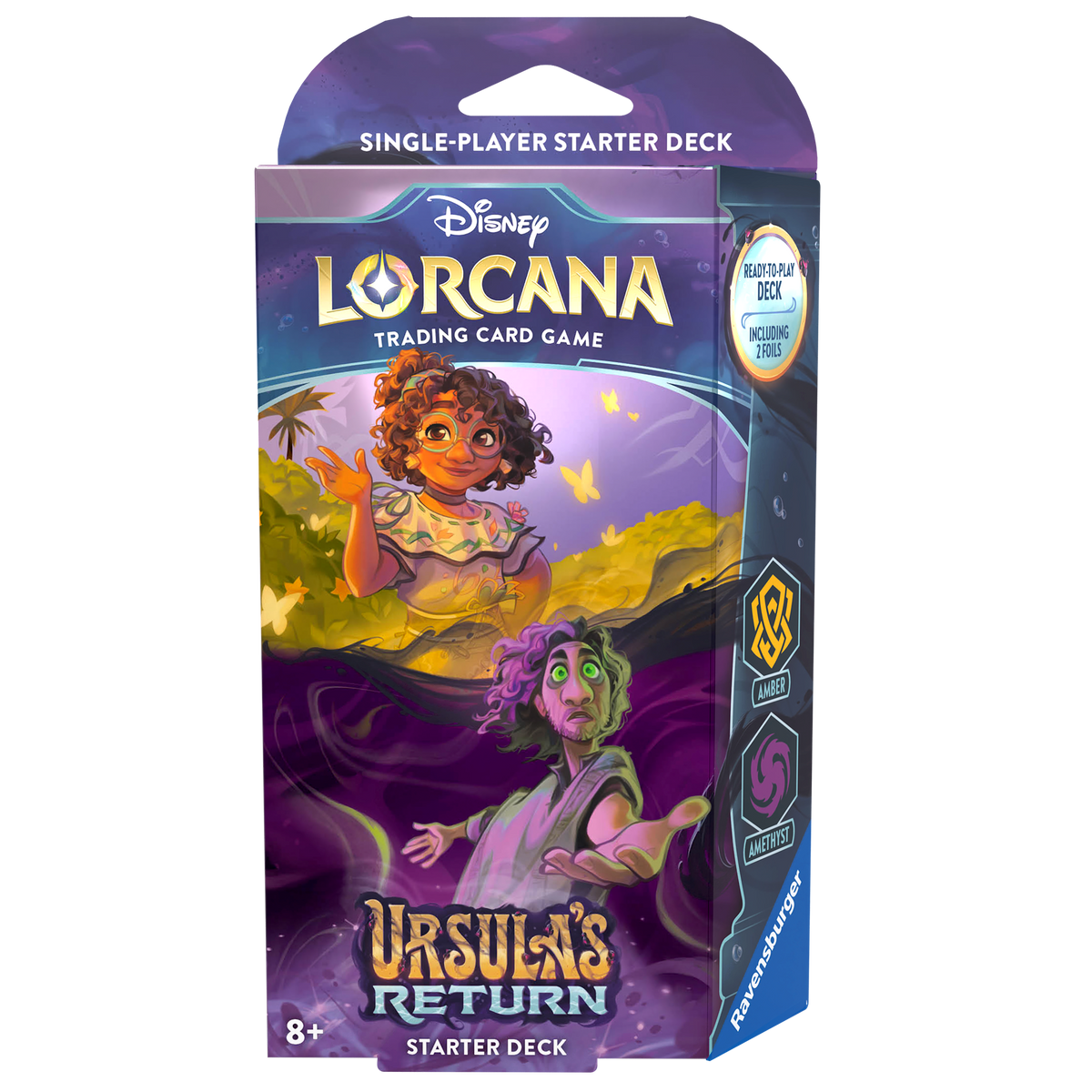 Disney Lorcana TCG: Ursula&#39;s Return - Starter Deck (Amber &amp; Amethyst)