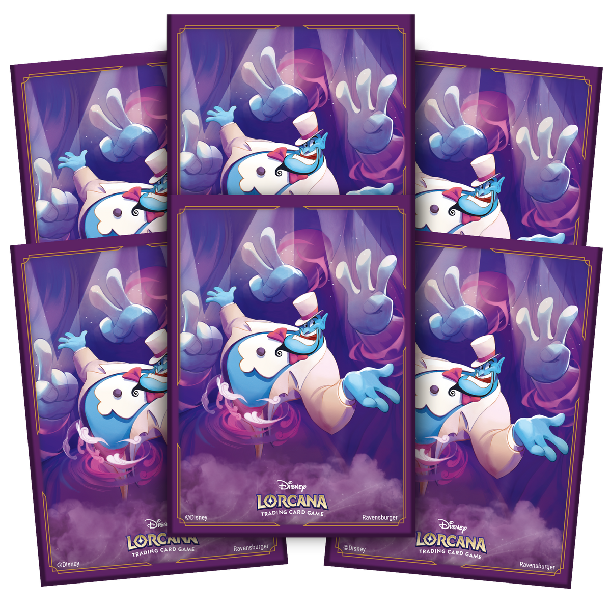 Disney Lorcana TCG: Card Sleeves - Genie, Supportive Friend
