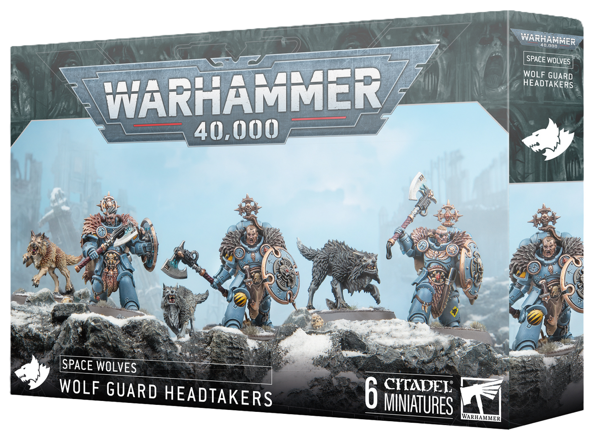 Space Wolves: Wolf Guard Headtakers [Warhammer 40000]