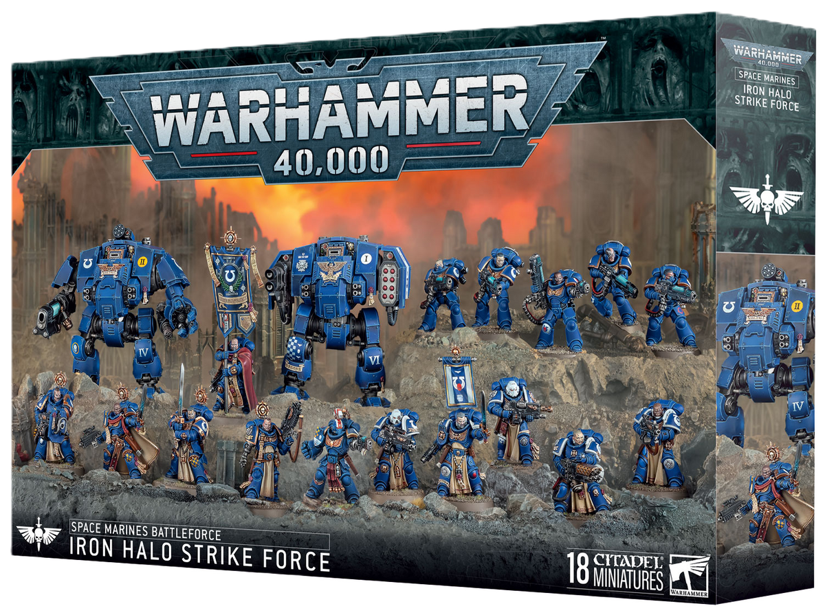 Space Marines: Battleforce - Iron Halo Strike Force [Warhammer 40000]