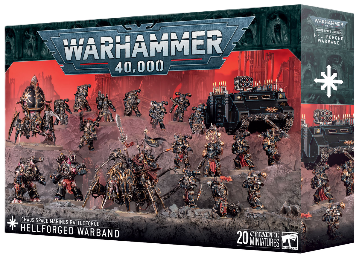 Chaos Space Marines: Battleforce - Hellforged Warband [Warhammer 40000]