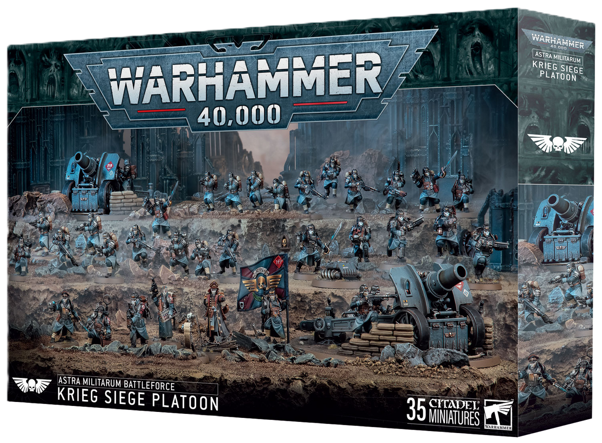 Astra Militarum: Battleforce - Krieg Siege Platoon [Warhammer 40000]