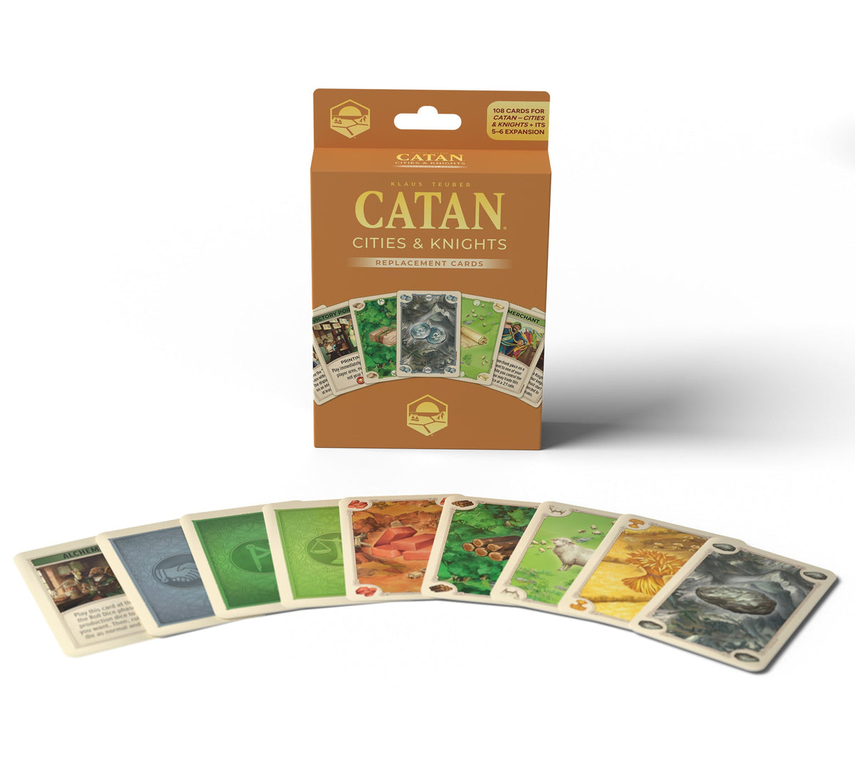 CATAN Cities & Knights: Replacement Cards (6th Edition)