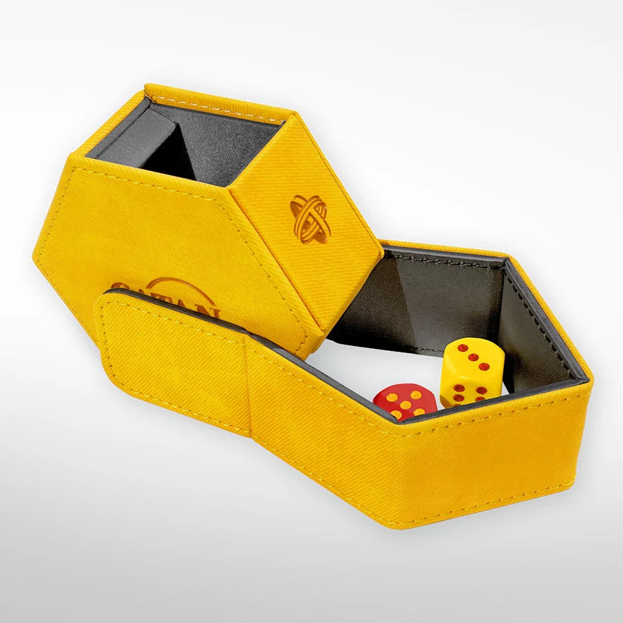 Gamegenic Catan Hexatower Premium Game Accessory - Yellow