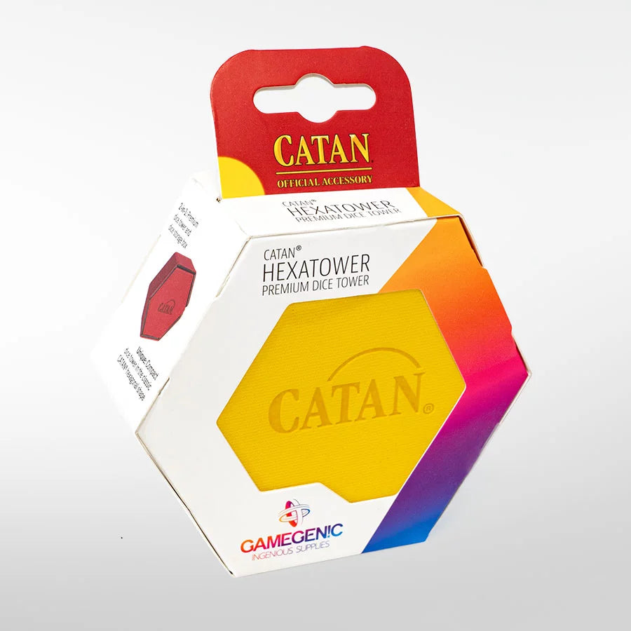 Gamegenic Catan Hexatower Premium Game Accessory - Yellow