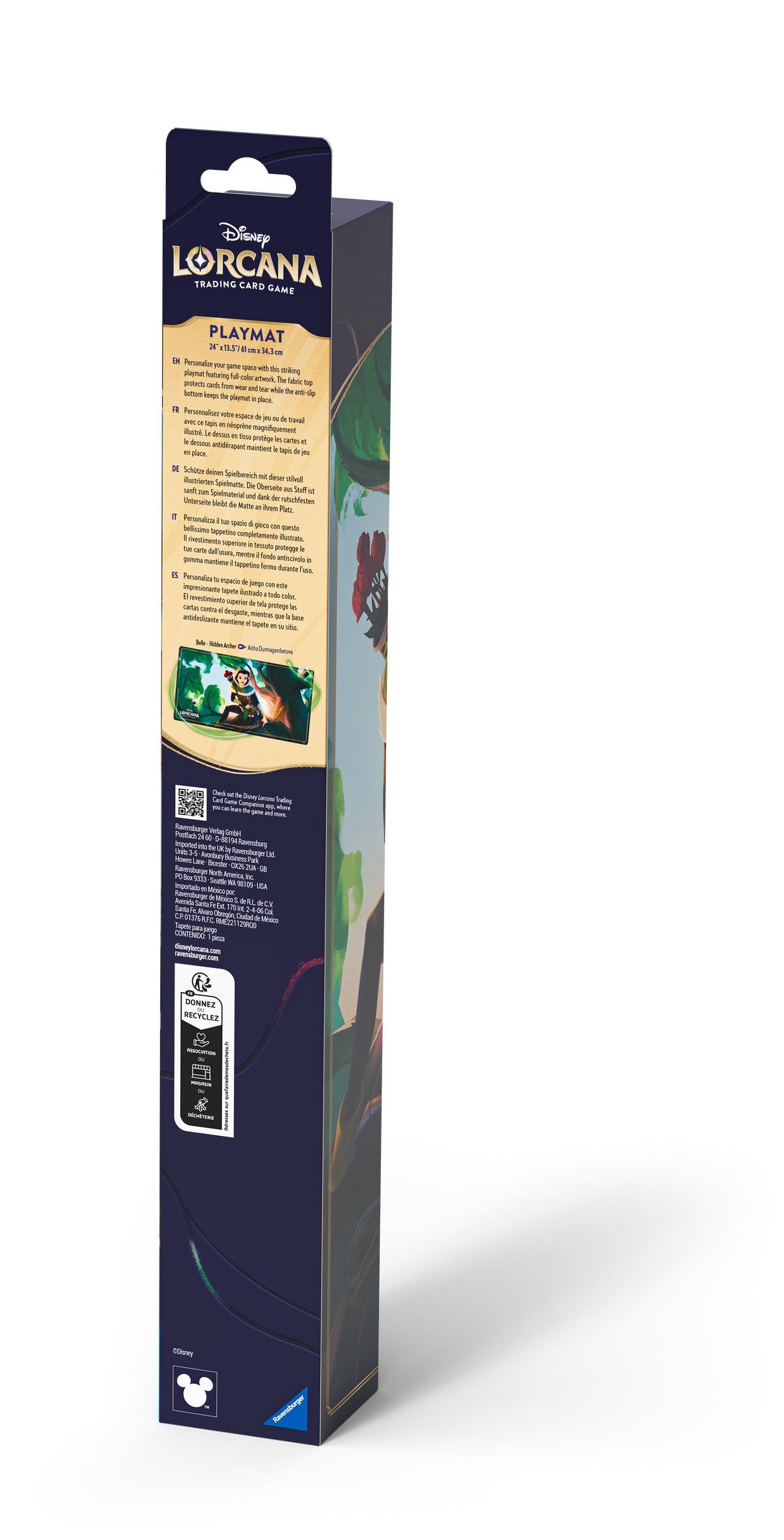 Disney Lorcana TCG: Playmat - Belle, Hidden Archer