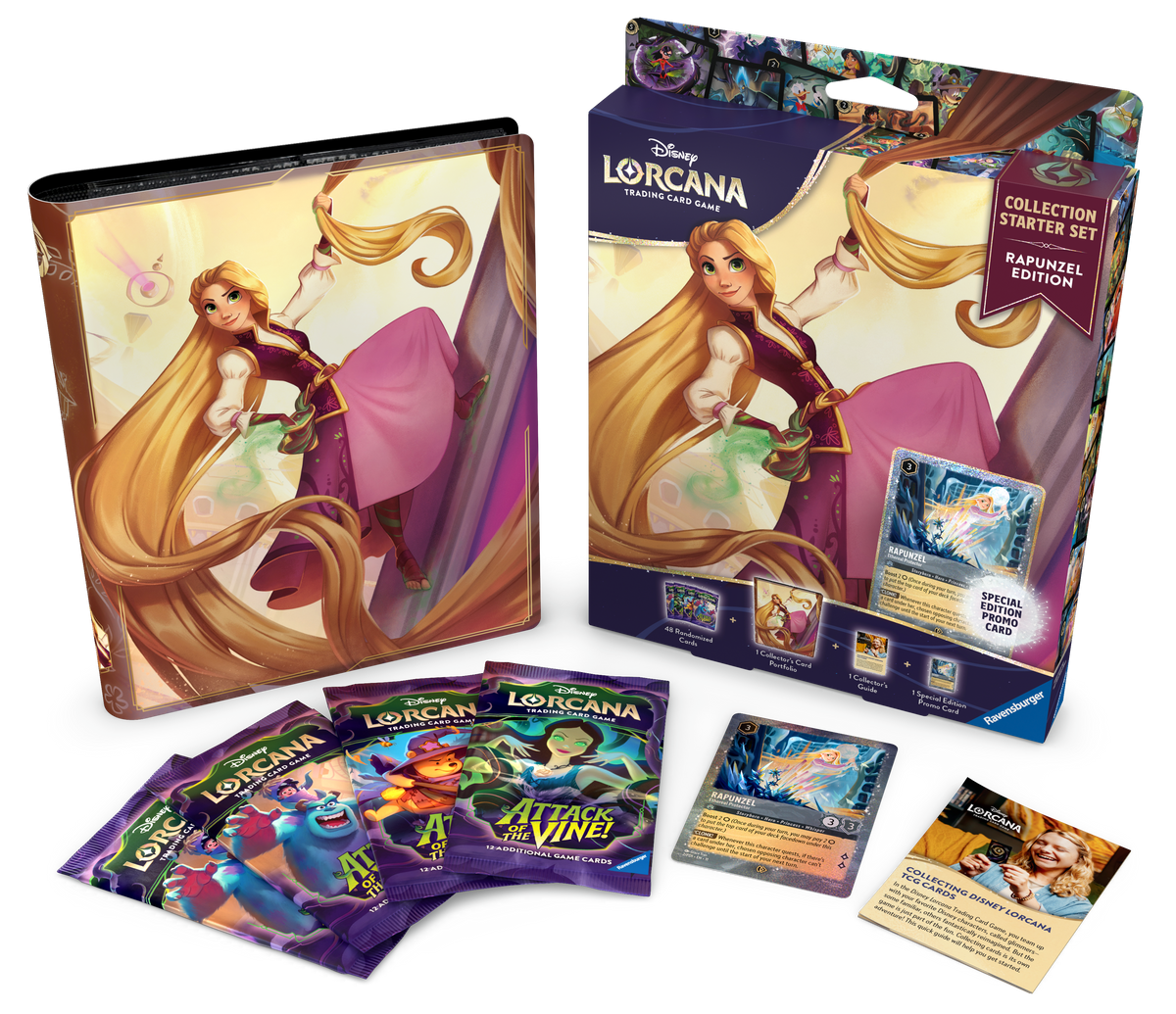 Disney Lorcana TCG: Attack of the Vine - Rapunzel Collection Starter Set