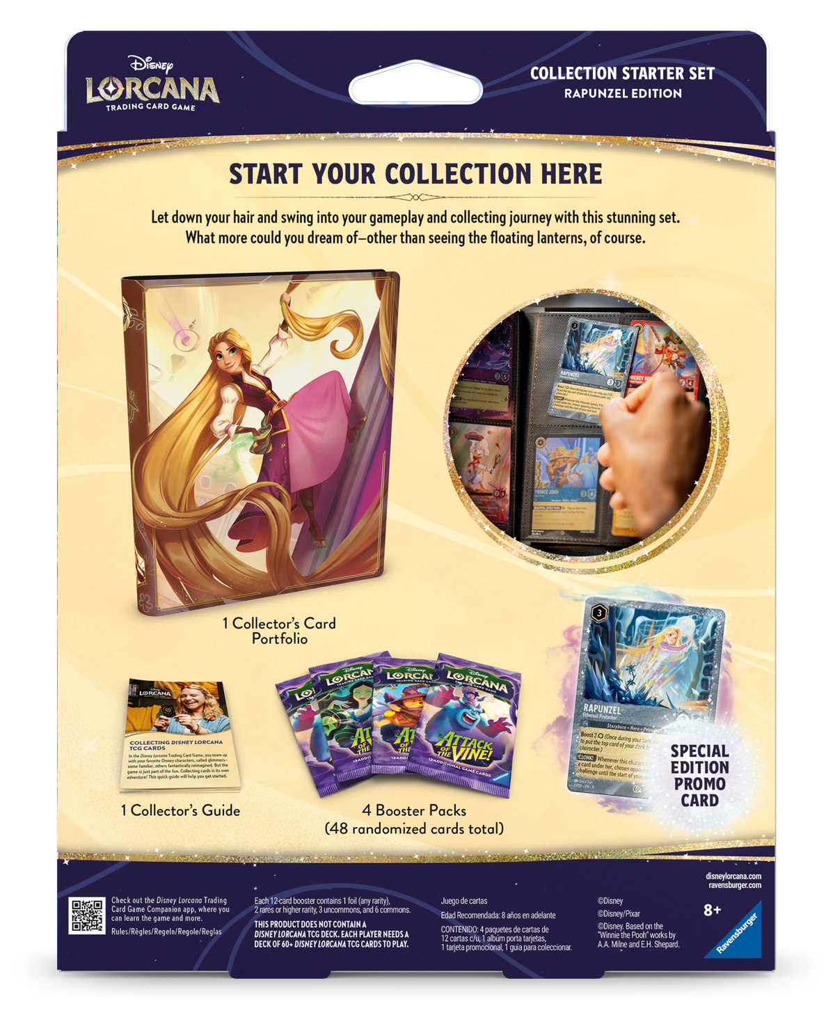 Disney Lorcana TCG: Attack of the Vine - Rapunzel Collection Starter Set