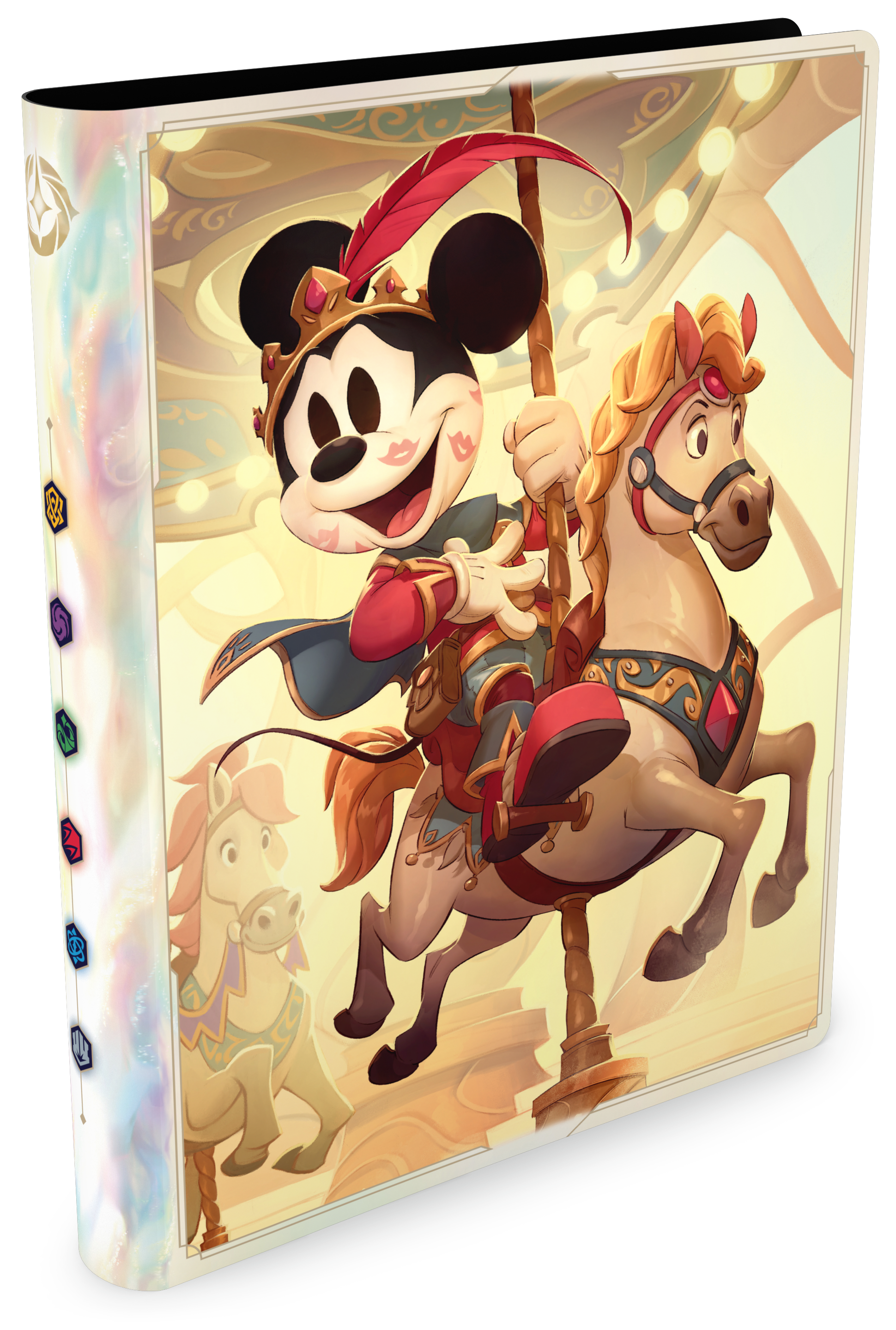 Disney Lorcana TCG: Lorebook Card Portfolio - Mickey & Minnie Disney Lorcana TCG: Lorebook Card Portfolio - Mickey & Minnie