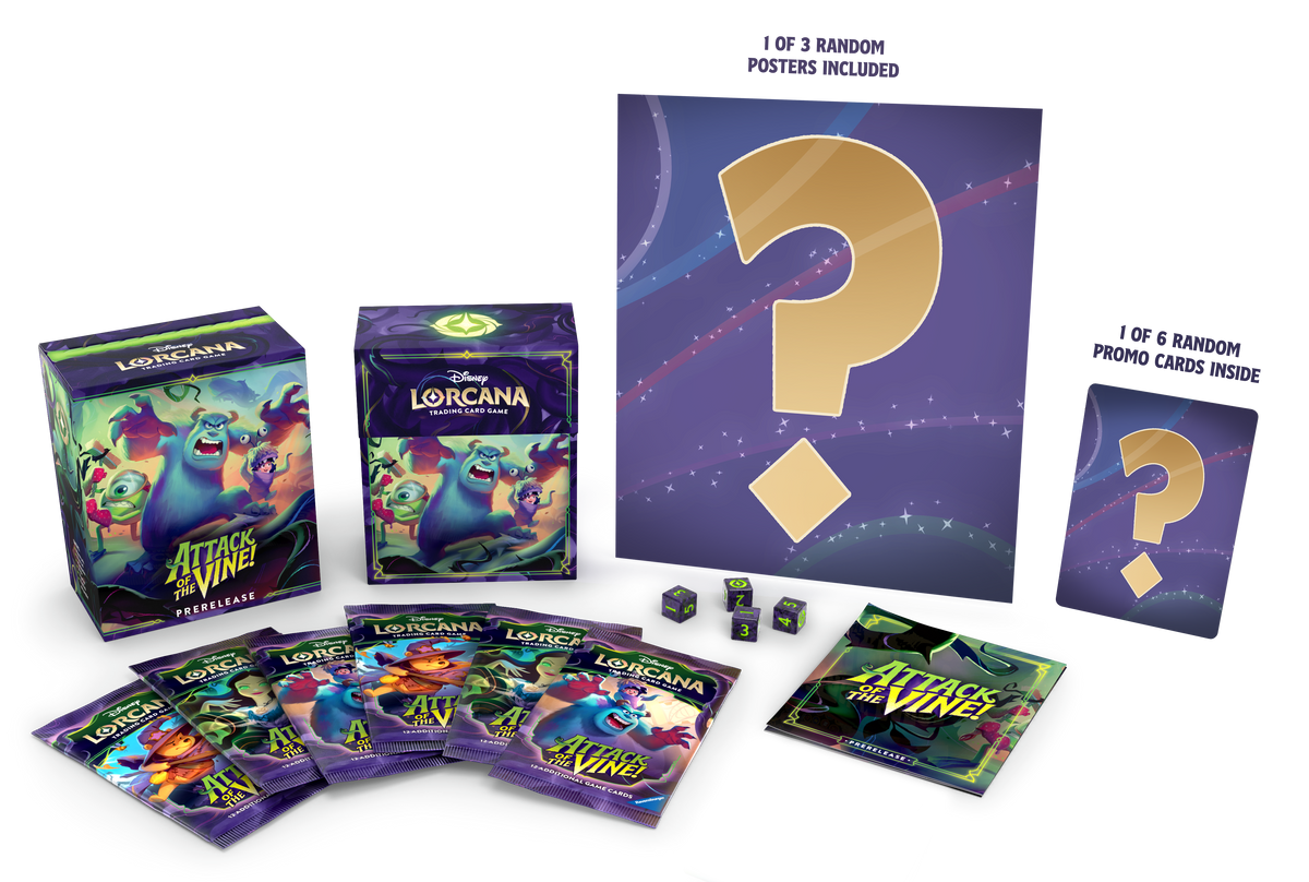 Disney Lorcana TCG: Attack of the Vine - Prerelease