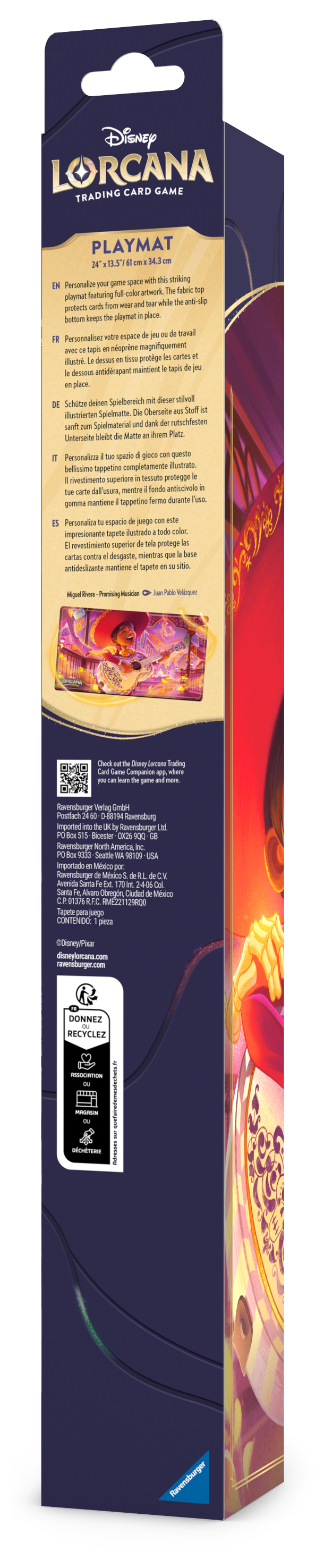 Disney Lorcana TCG: Playmat - Miguel Rivera, Promising Musician