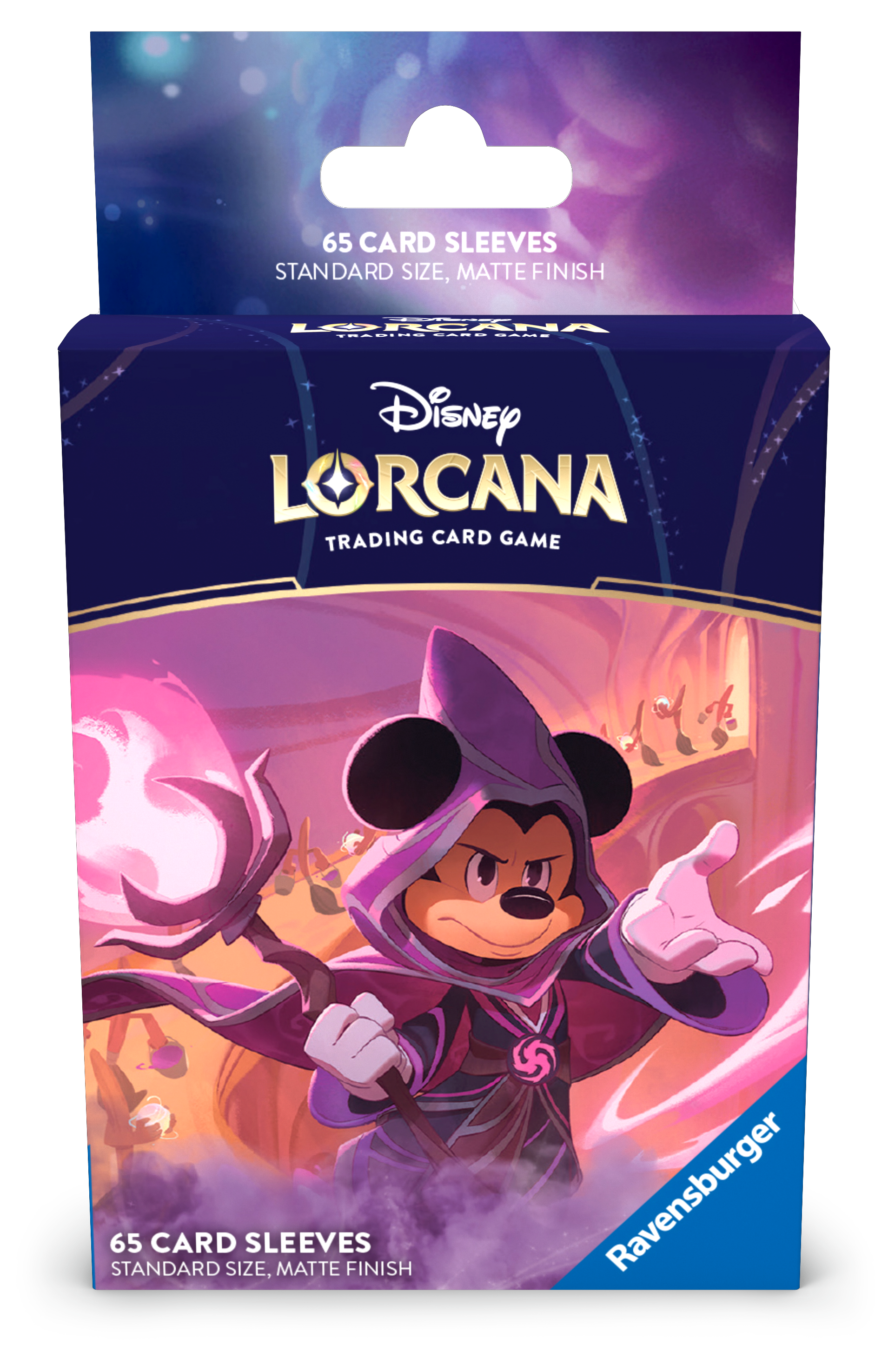 disney sorcerer's arena epic alliances card sleeves Disney Lorcana TCG: Card Sleeves - Mickey Mouse, Wayward Sorcerer