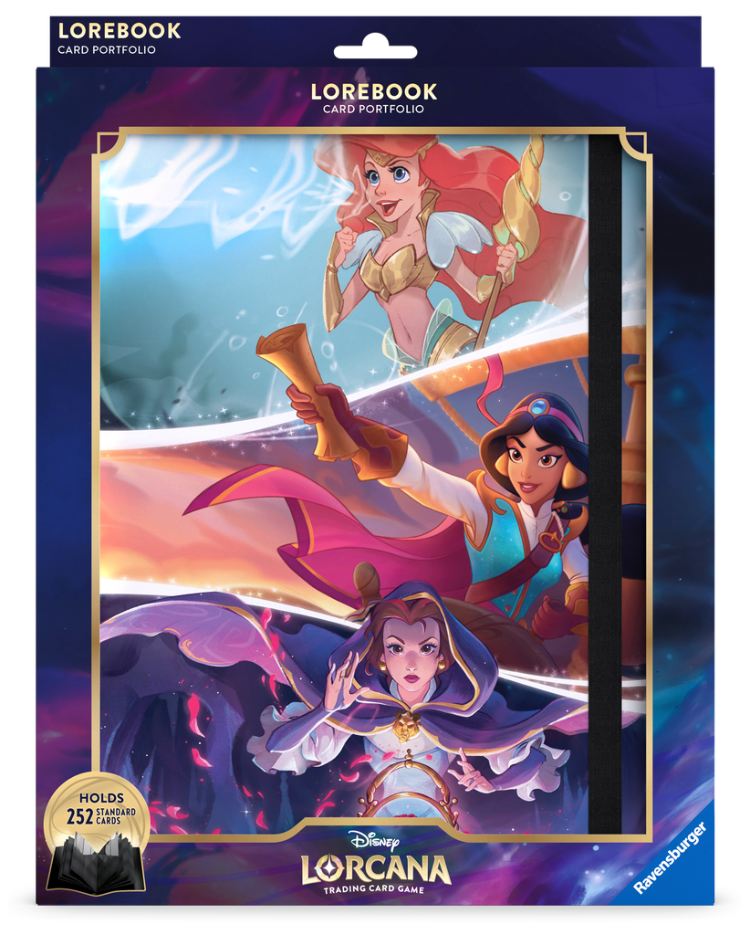 ディズニー　ファイル　lorebook ロルカナ　ロアブック　プリンセス Disney Lorcana TCG: Powerful Princesses - Lorebook Card Portfolio