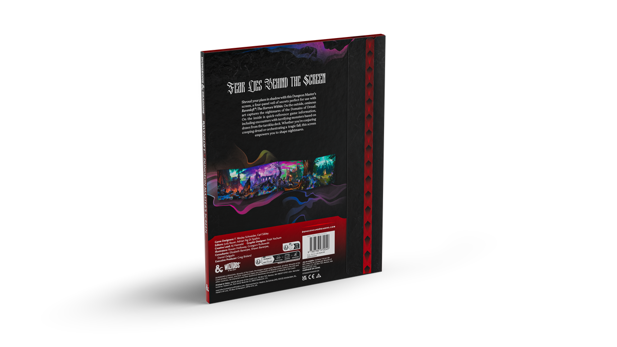 D&D Ravenloft: The Horrors Within - Dungeon Master's Screen (DM Screen)