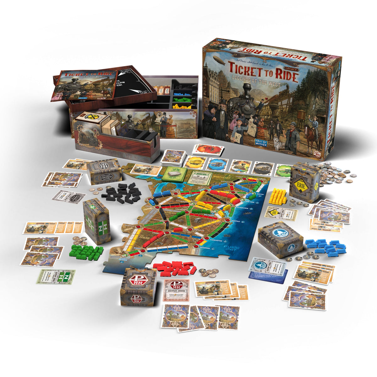 Ticket to Ride Legacy - Legends of the West