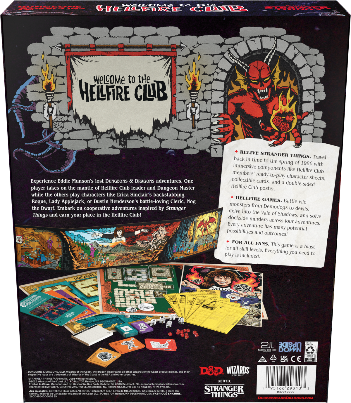 D&D Stranger Things: Welcome to the Hellfire Club