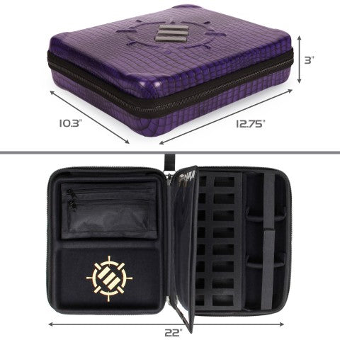 RPG Character Organizer Case Collector's Edition - Purple (ENHANCE Tabletop Series)