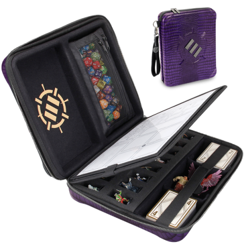 RPG Character Organizer Case Collector's Edition - Purple (ENHANCE Tabletop Series)