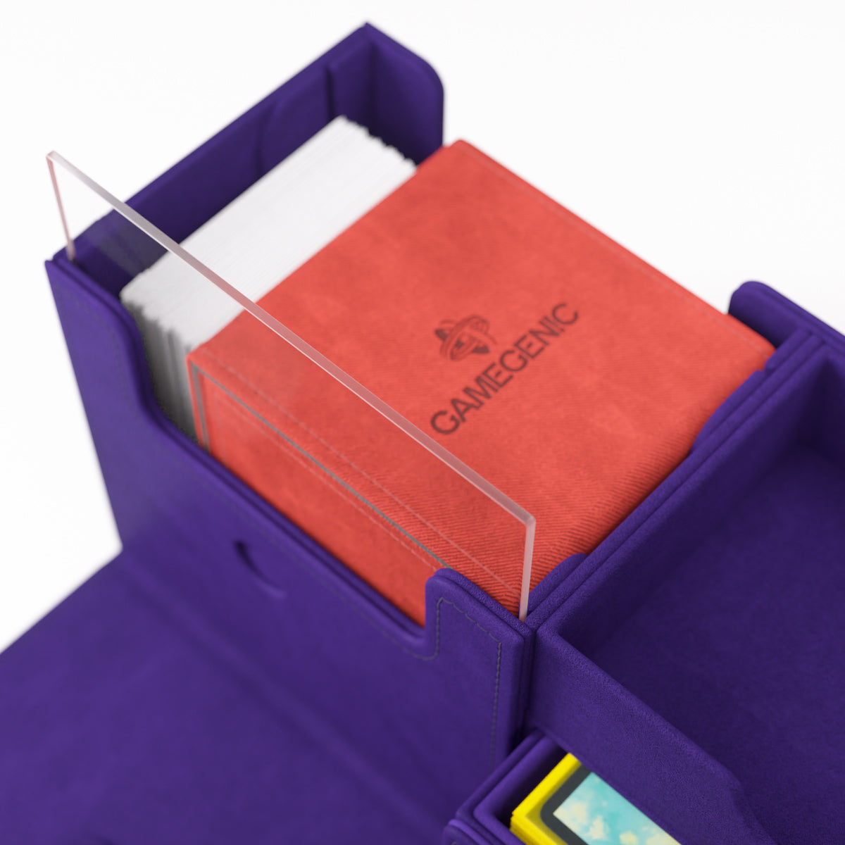 Gamegenic The Academic 133+ XL Premium Deck Box - Stealth Edition - Purple