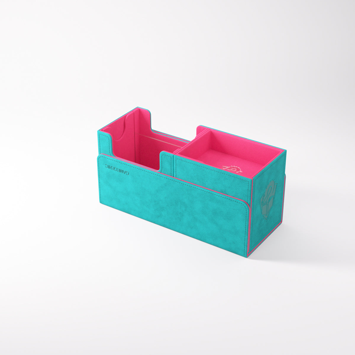 Gamegenic The Academic 133+ XL Premium Deck Box - Tolarian Edition - Teal / Pink